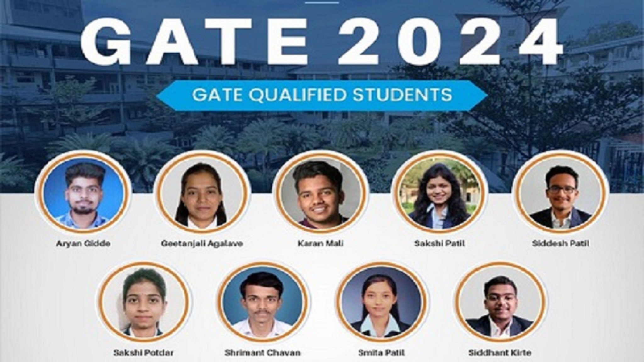 GATE 2024 Qualified Students